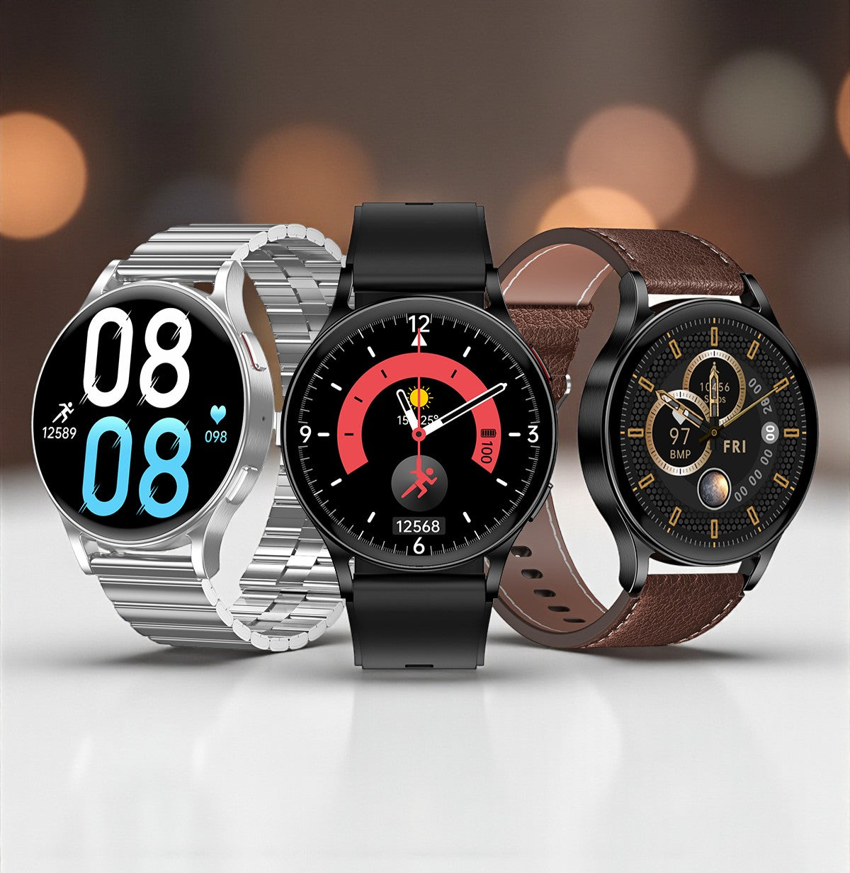 Smartwatch Pro Max Desportivo com Monitorização de Saúde