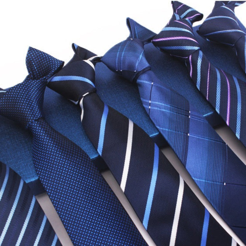 Gravata em Jacquard Listrada