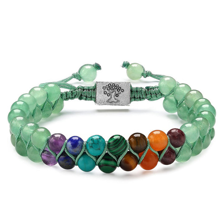 Pulseira Yoga Chakra em Pedra Natural