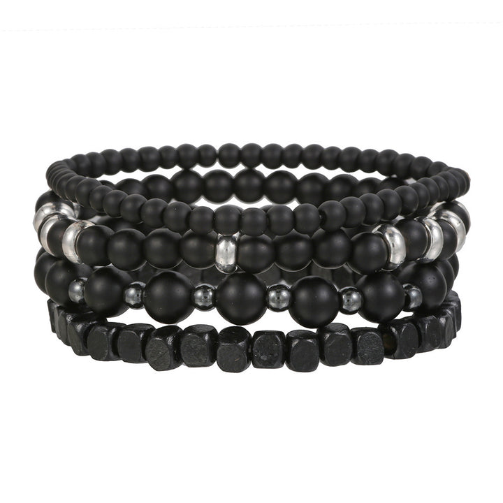 Conjunto de Pulseiras em Pedra Natural