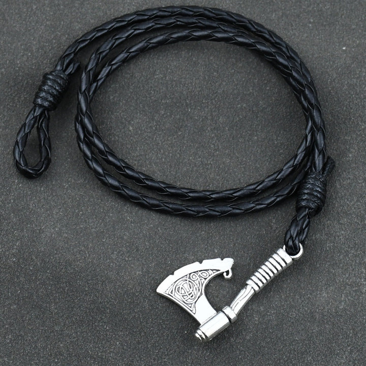 Pulseira Viking de Couro