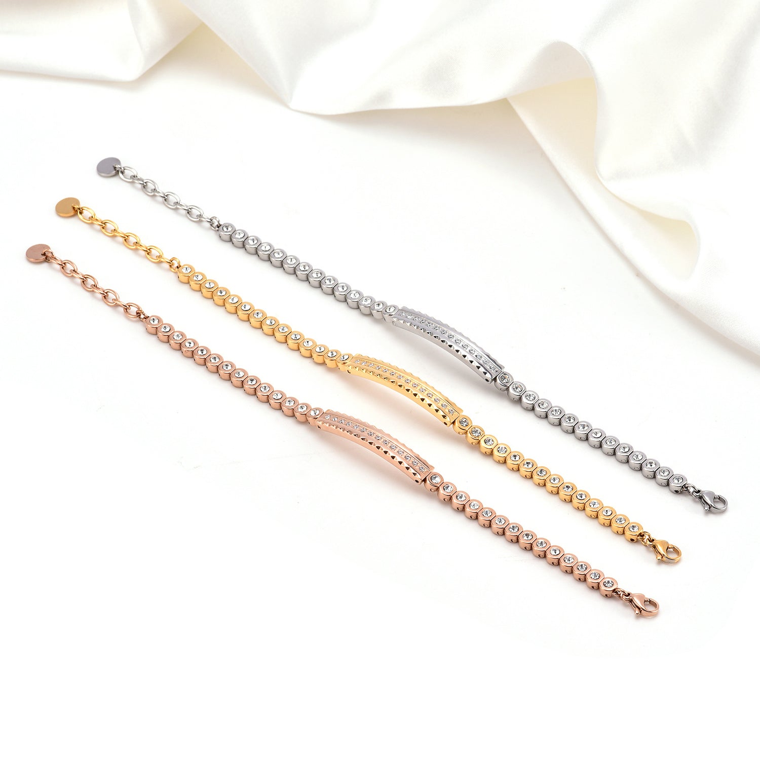 Pulseira em Aço Inoxidável