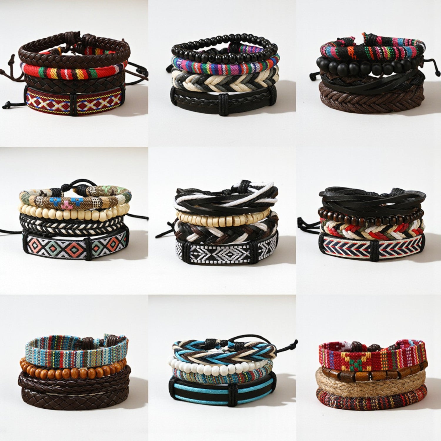 Conjunto de Pulseiras Boémia