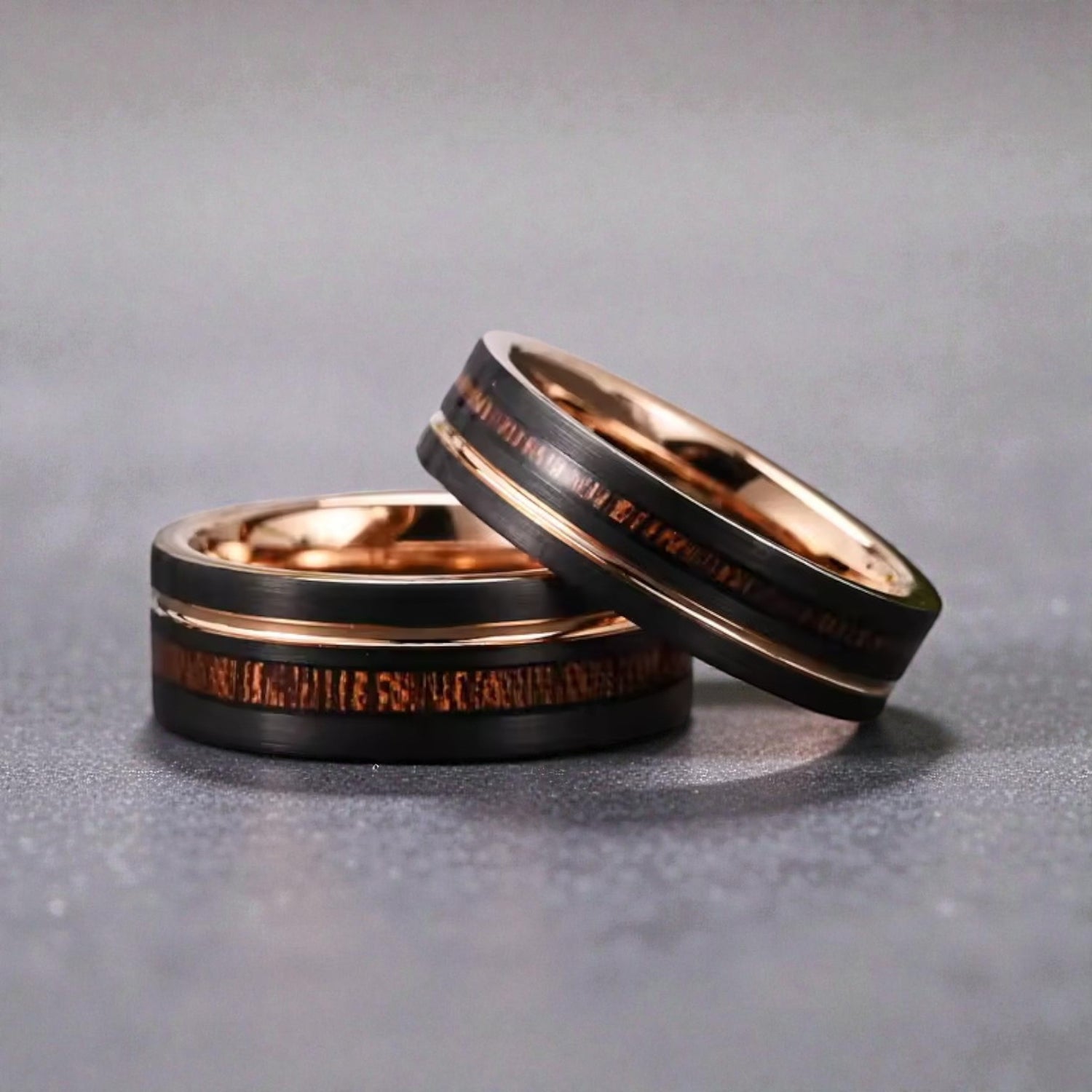 Anel em Aço de Tungsténio