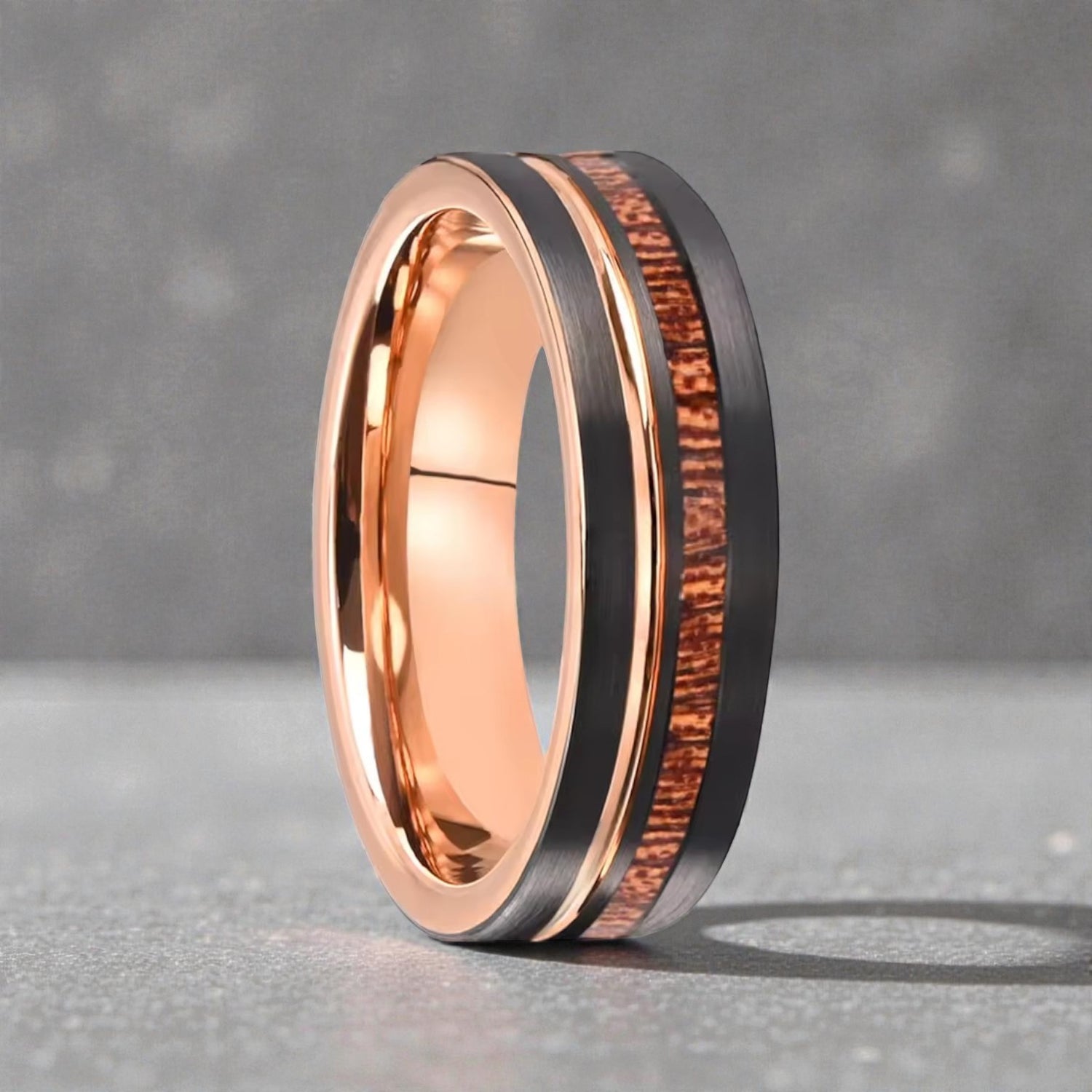 Anel em Aço de Tungsténio