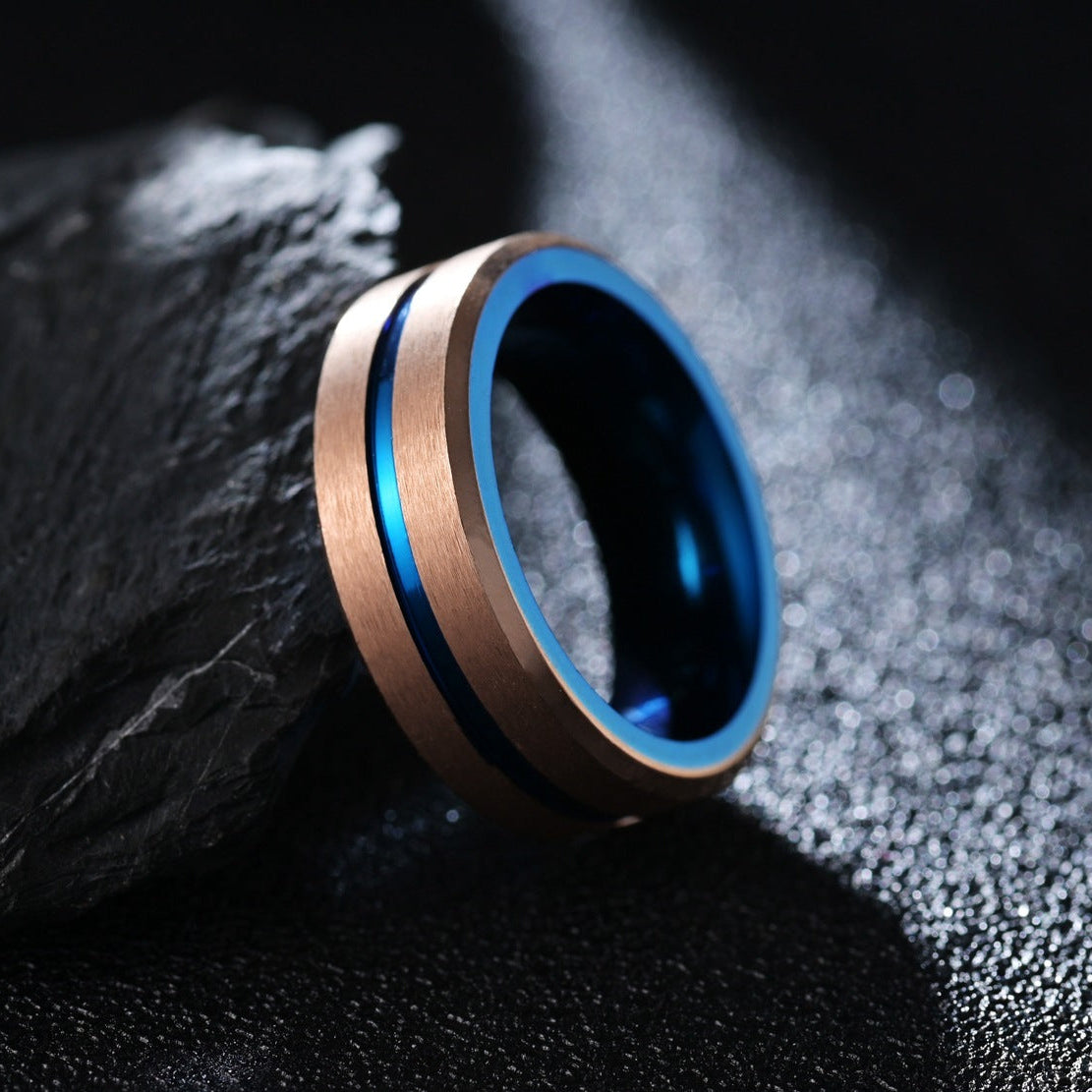 Anel em Aço de Tungsténio