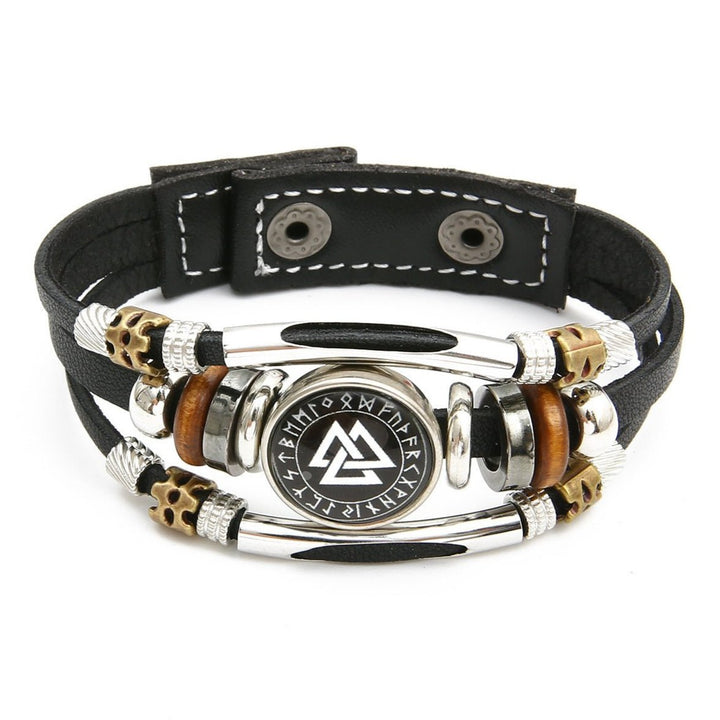 Pulseira Compass de Couro