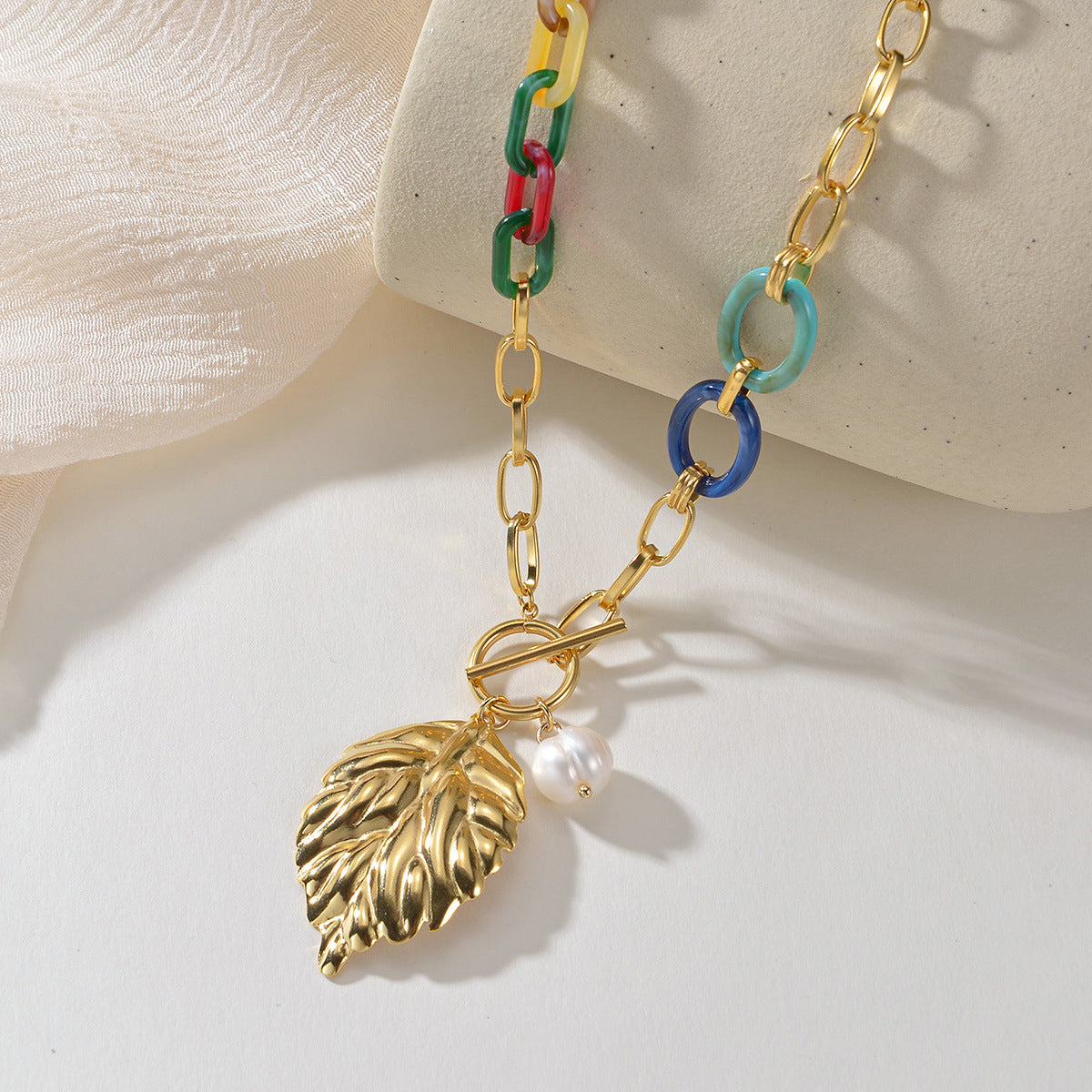 Colar Boémio em Aço Inoxidável