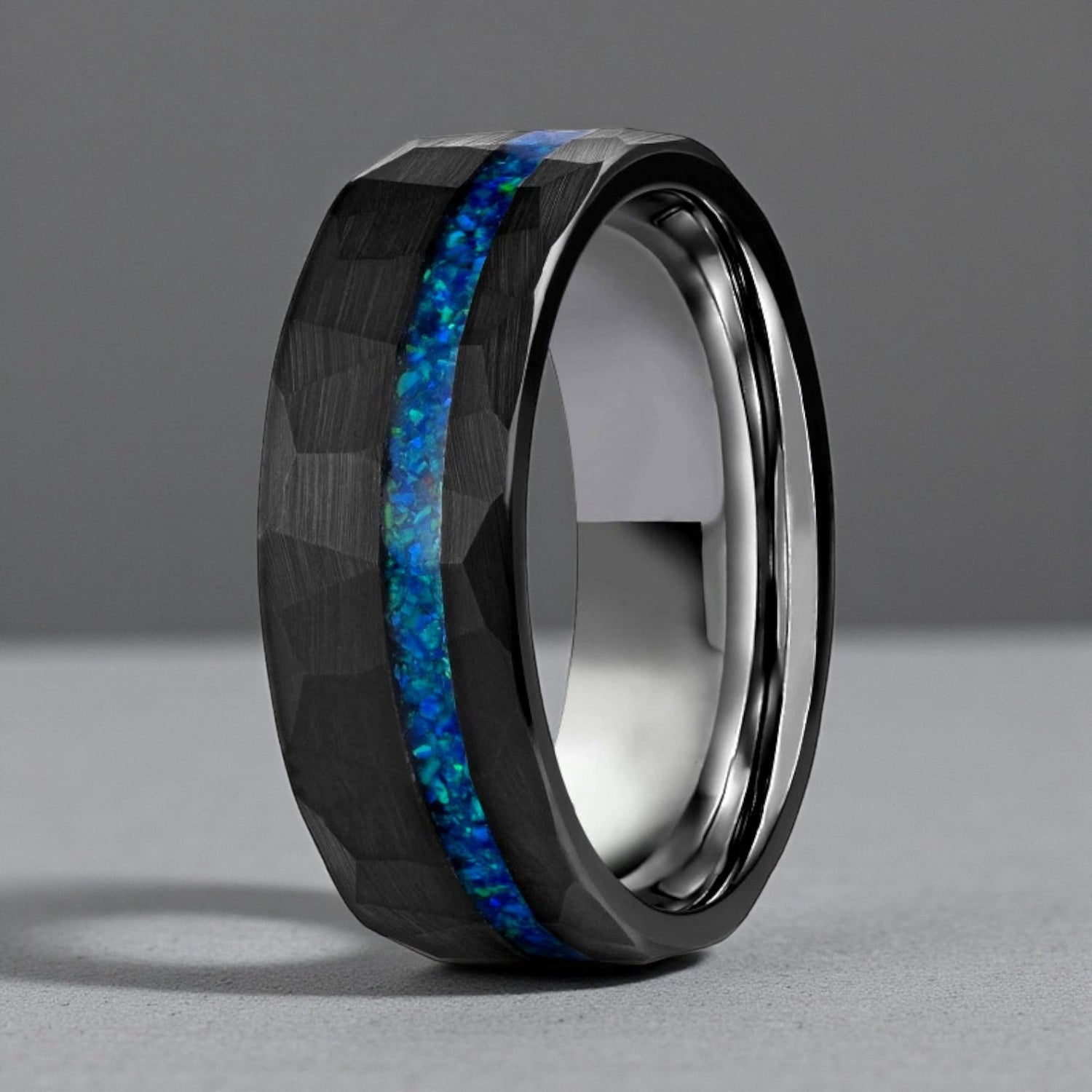 Anel em Aço de Tungsténio