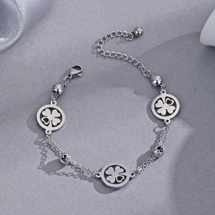 Pulseira Trevo de Quatro Folhas