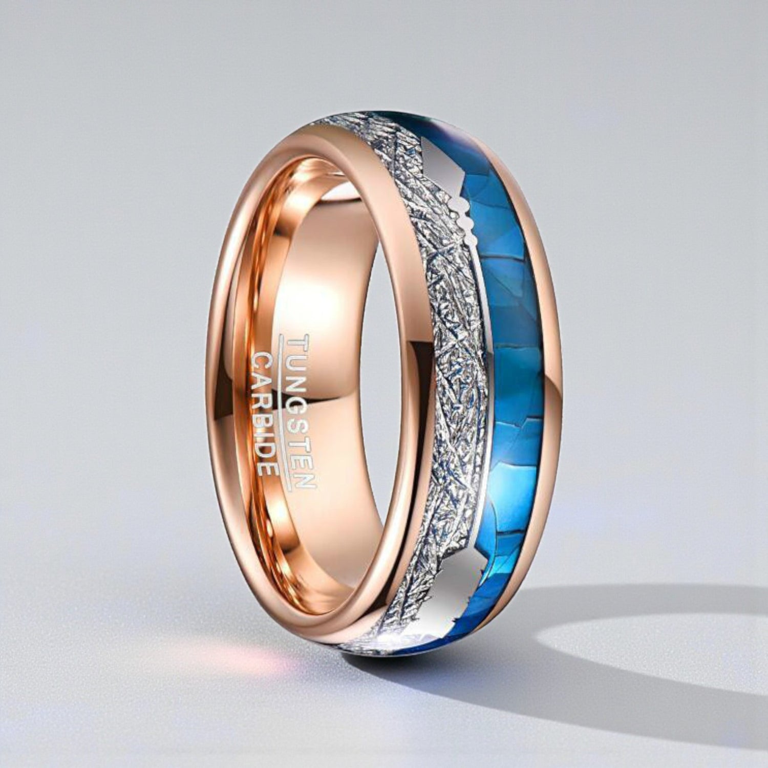 Anel em Aço de Tungsténio