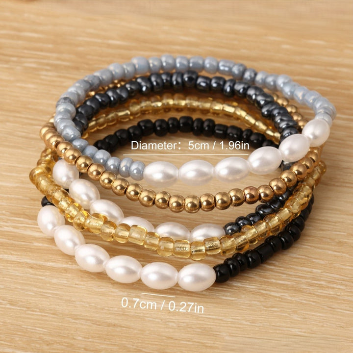 Conjunto de 5 Pulseiras Boémia