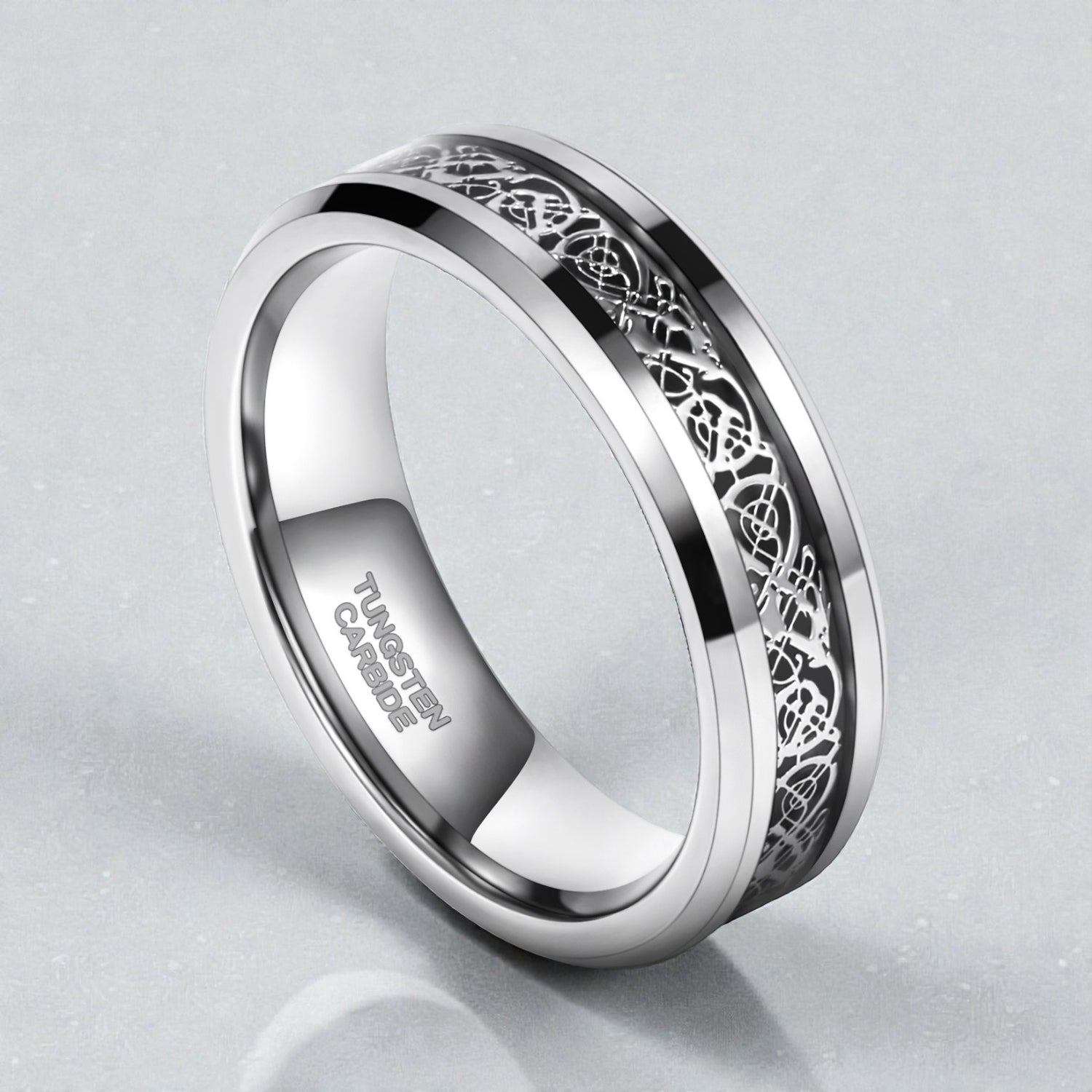 Anel em Aço de Tungsténio