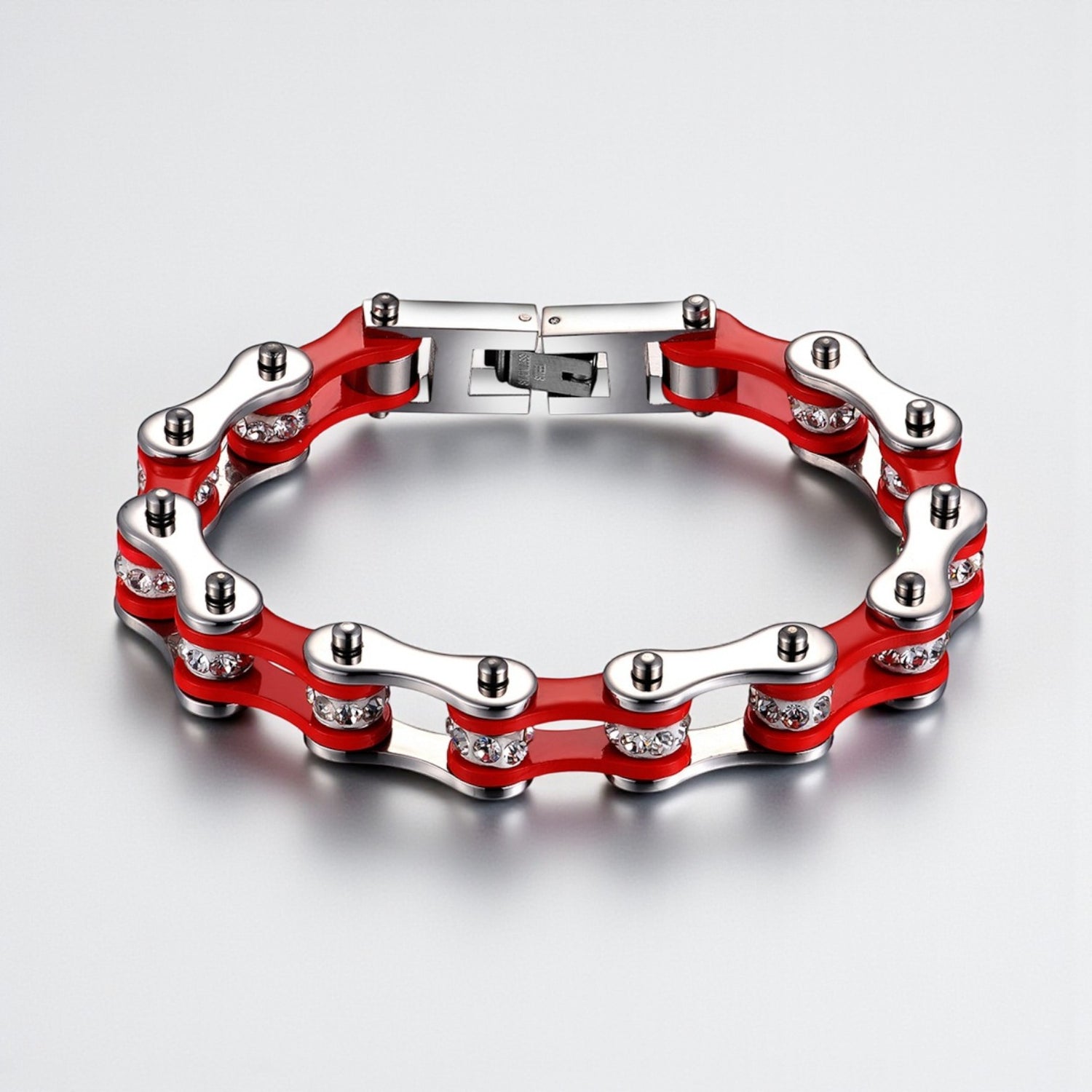 Pulseira Urban Rider em Aço Inoxidável