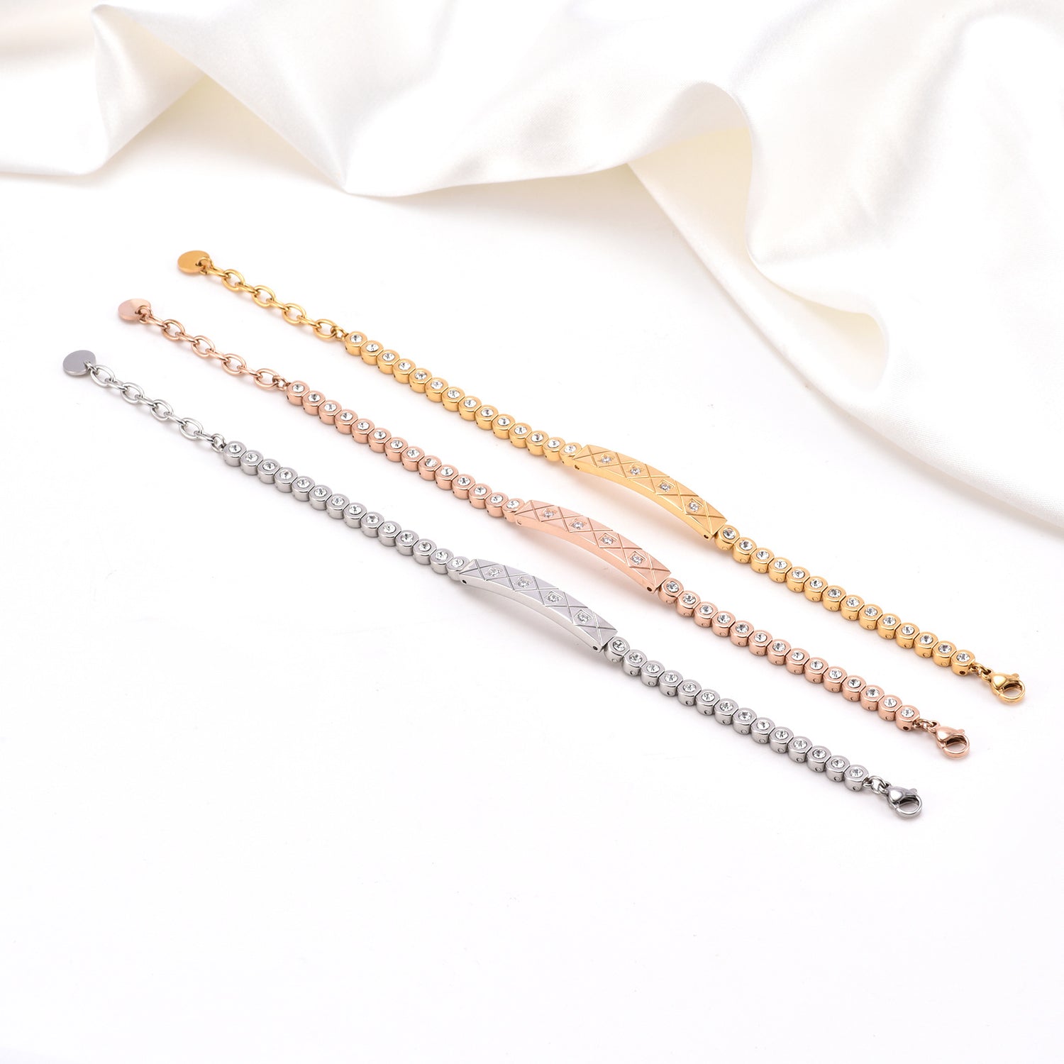 Pulseira em Aço Inoxidável