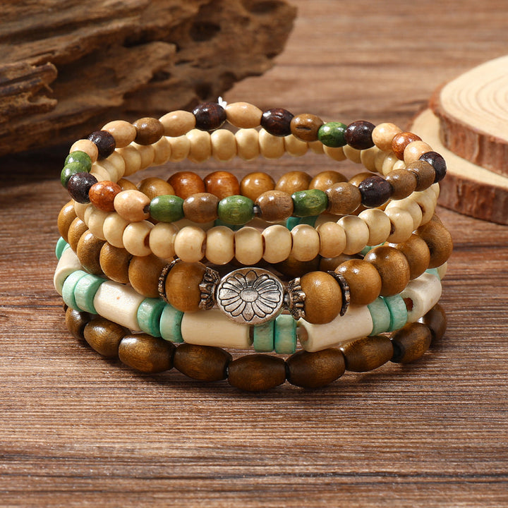 Conjunto de 5 Pulseiras Boêmia