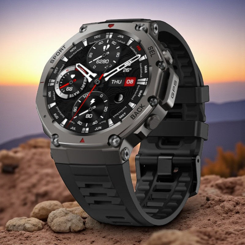Smartwatch Desportivo Fashion com GPS e Ecrã AMOLED
