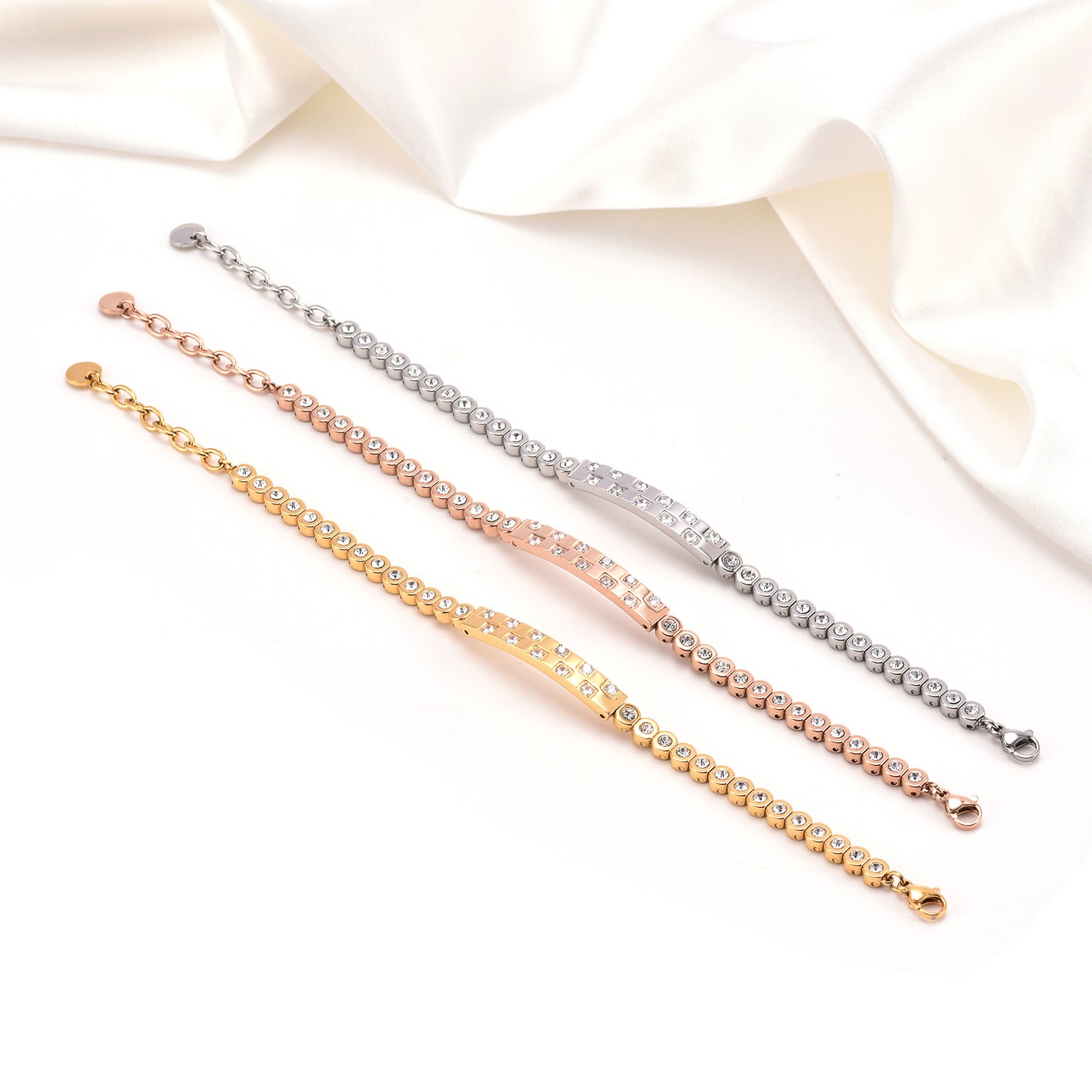 Pulseira em Aço Inoxidável