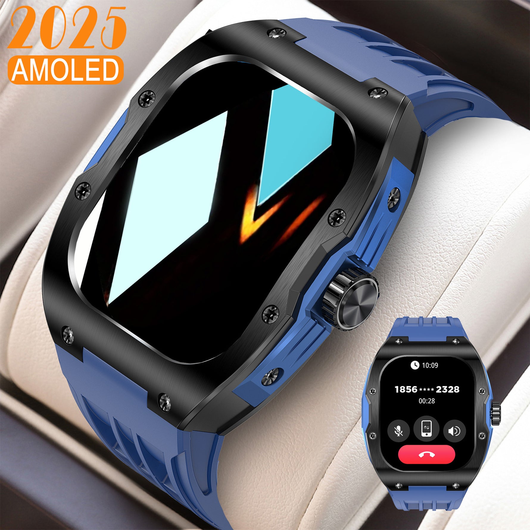 Reloj inteligente deportivo con llamadas Bluetooth Pantalla