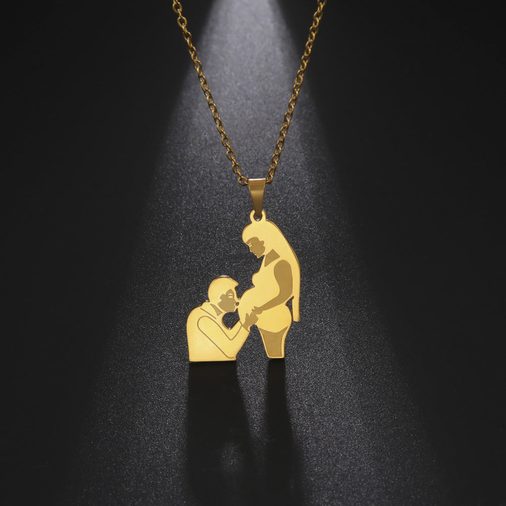 Collar de embarazo de acero inoxidable