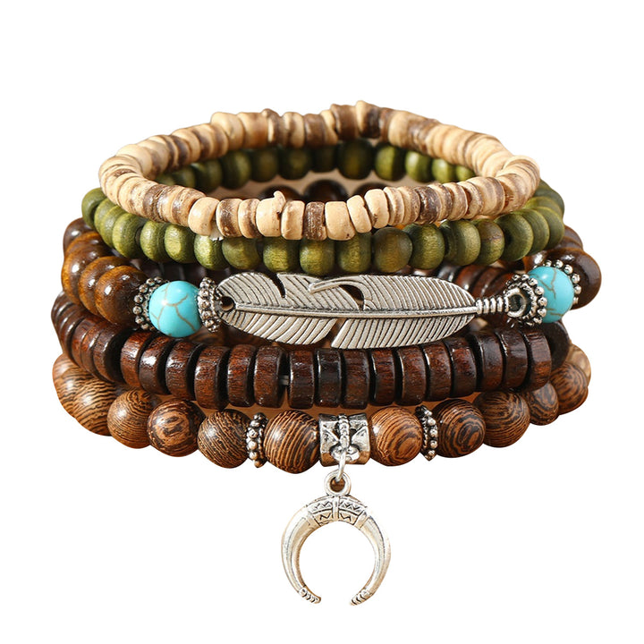 Conjunto de 5 Pulseiras Boêmia