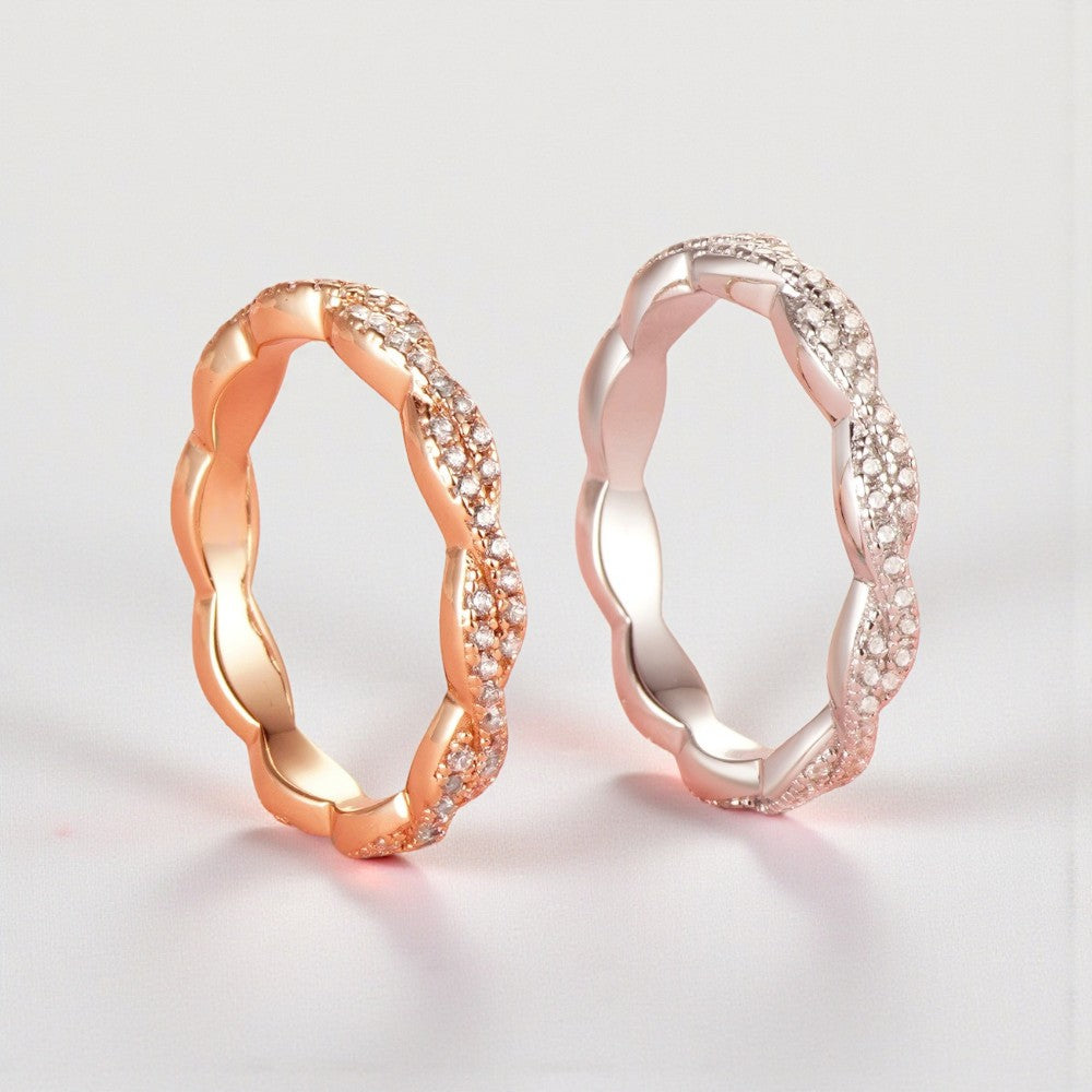 Anel em Prata 925 com Zircónia