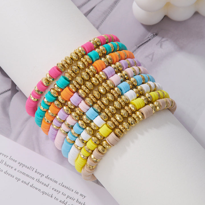 Conjunto de 9 Pulseiras Boêmia