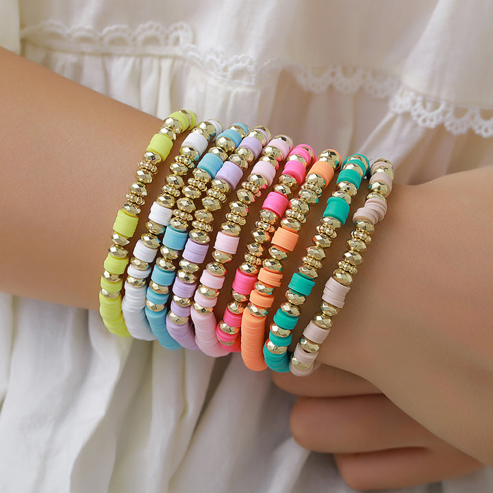 Conjunto de 9 Pulseiras Boêmia