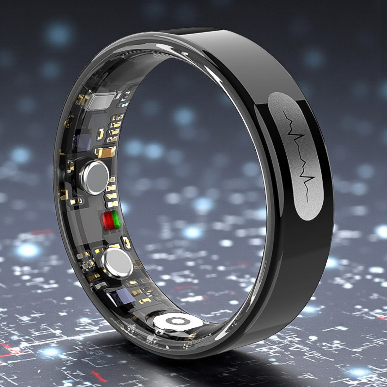 Anel Inteligente Premium - Saúde e Bem-Estar em Tempo Real