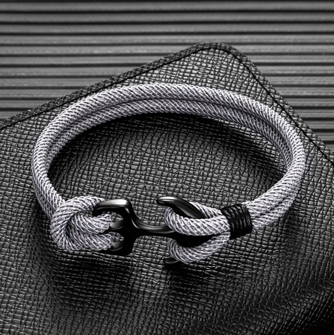 Pulseira Âncora em Aço Inoxidável