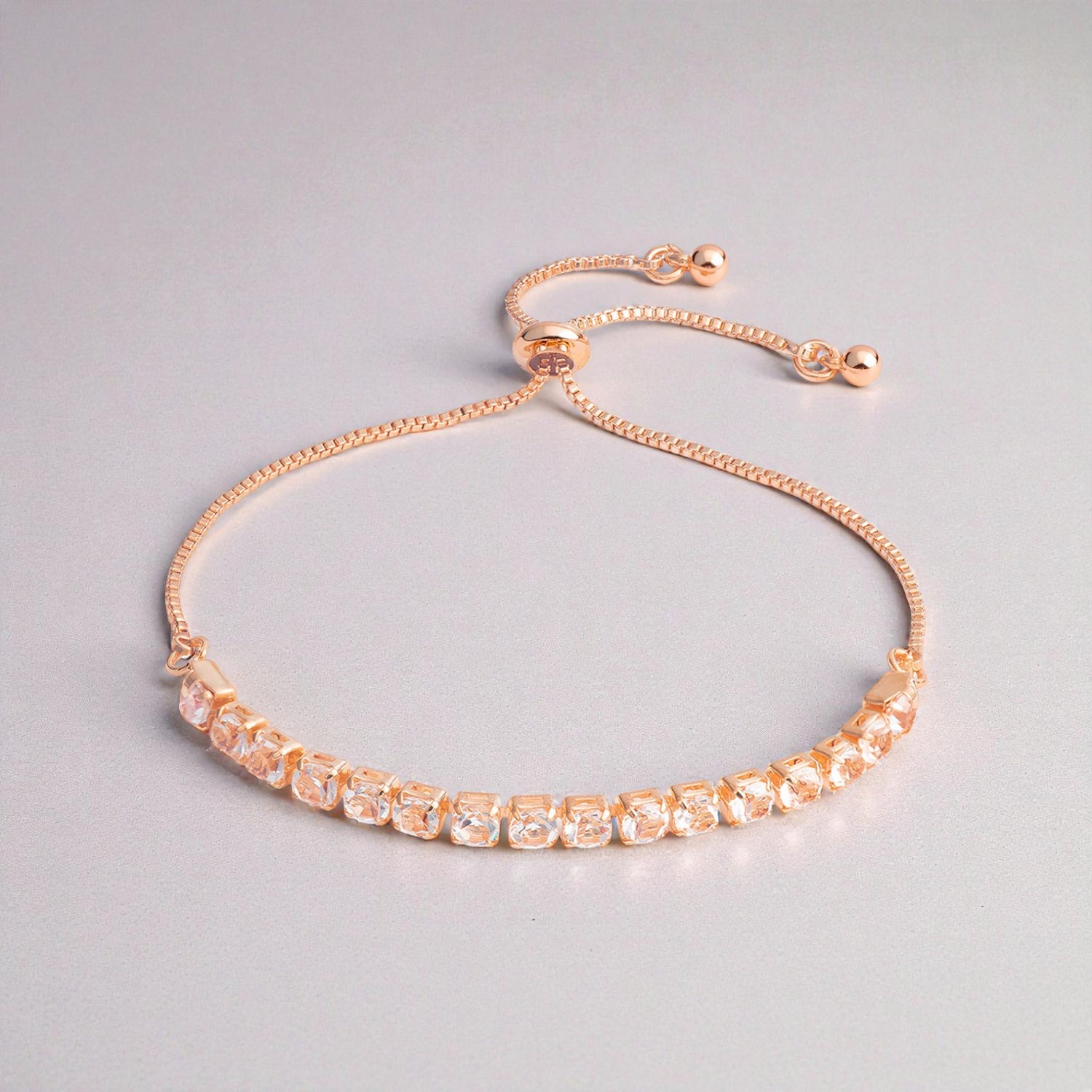 Pulseira Ajustável com Zircónias