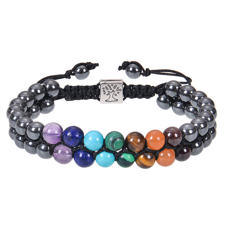 Pulseira Yoga Chakra em Pedra Natural