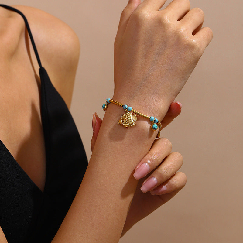 Pulseira Ocean em Aço Inoxidável