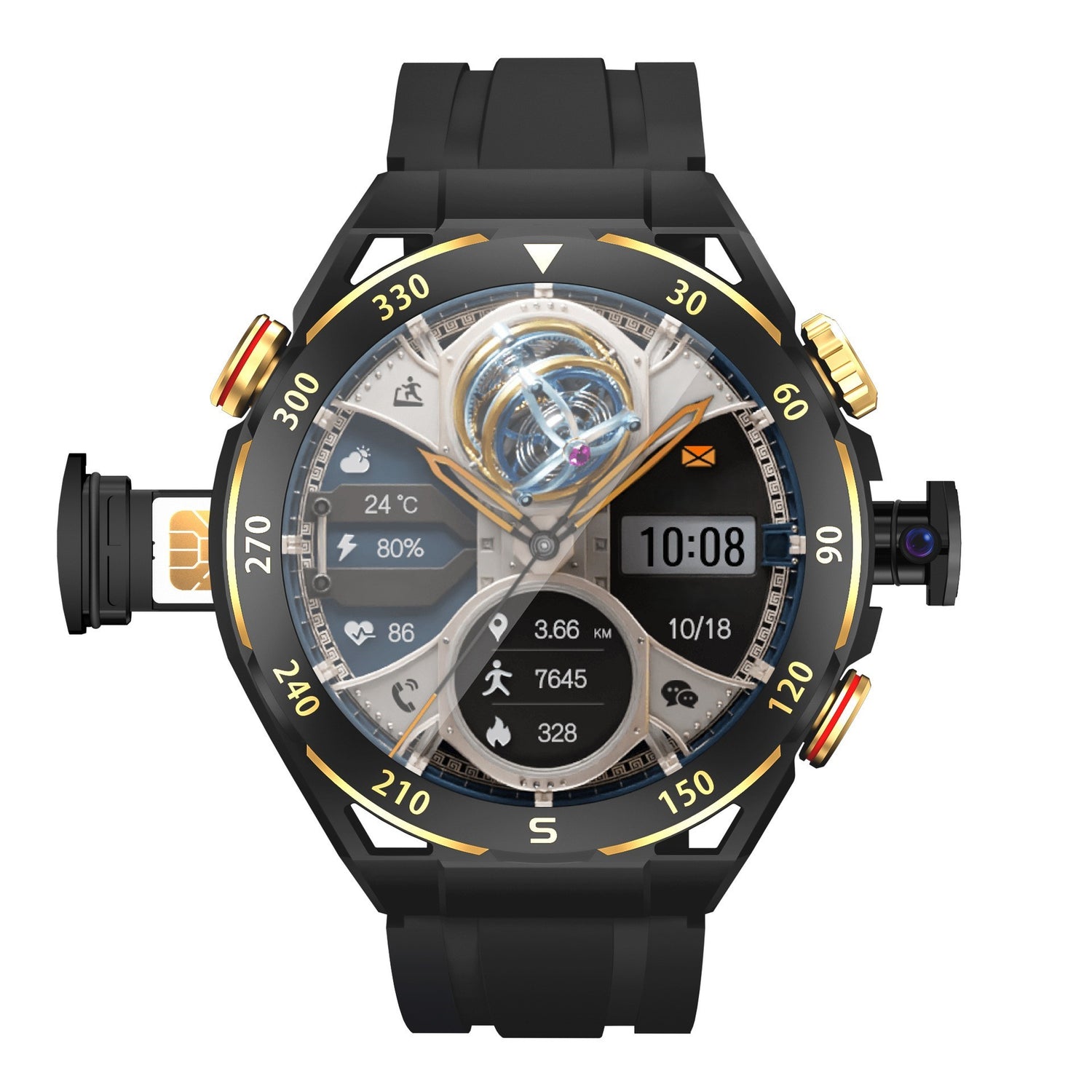 Smartwatch Premium All-Network - Memória 128GB e Ecrã Inteligente