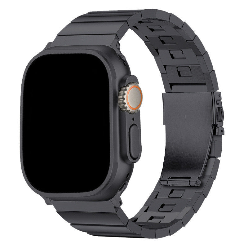 Bracelete de Aço Inoxidável com Fecho Magnético para Apple Watch