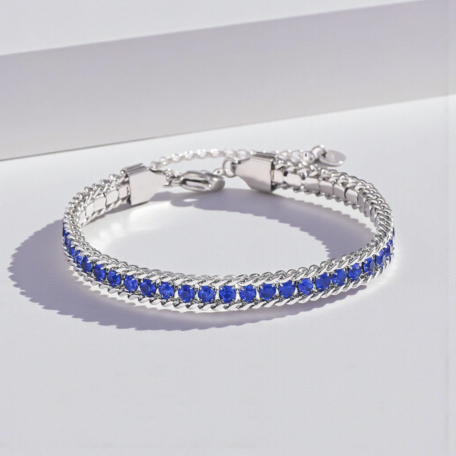 Pulseira Blue Royale em Aço Inoxidável