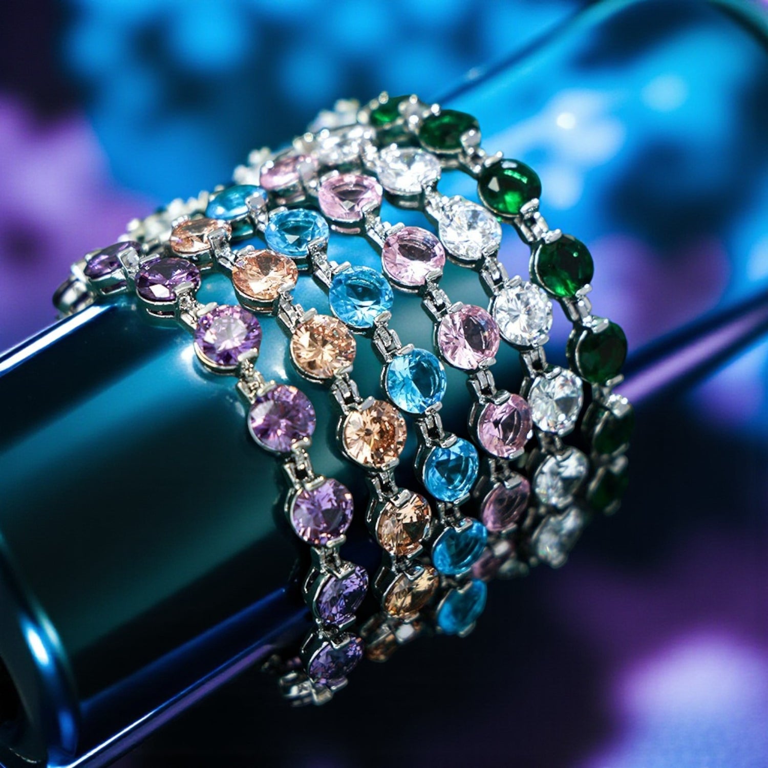 Pulseira com Zircónias