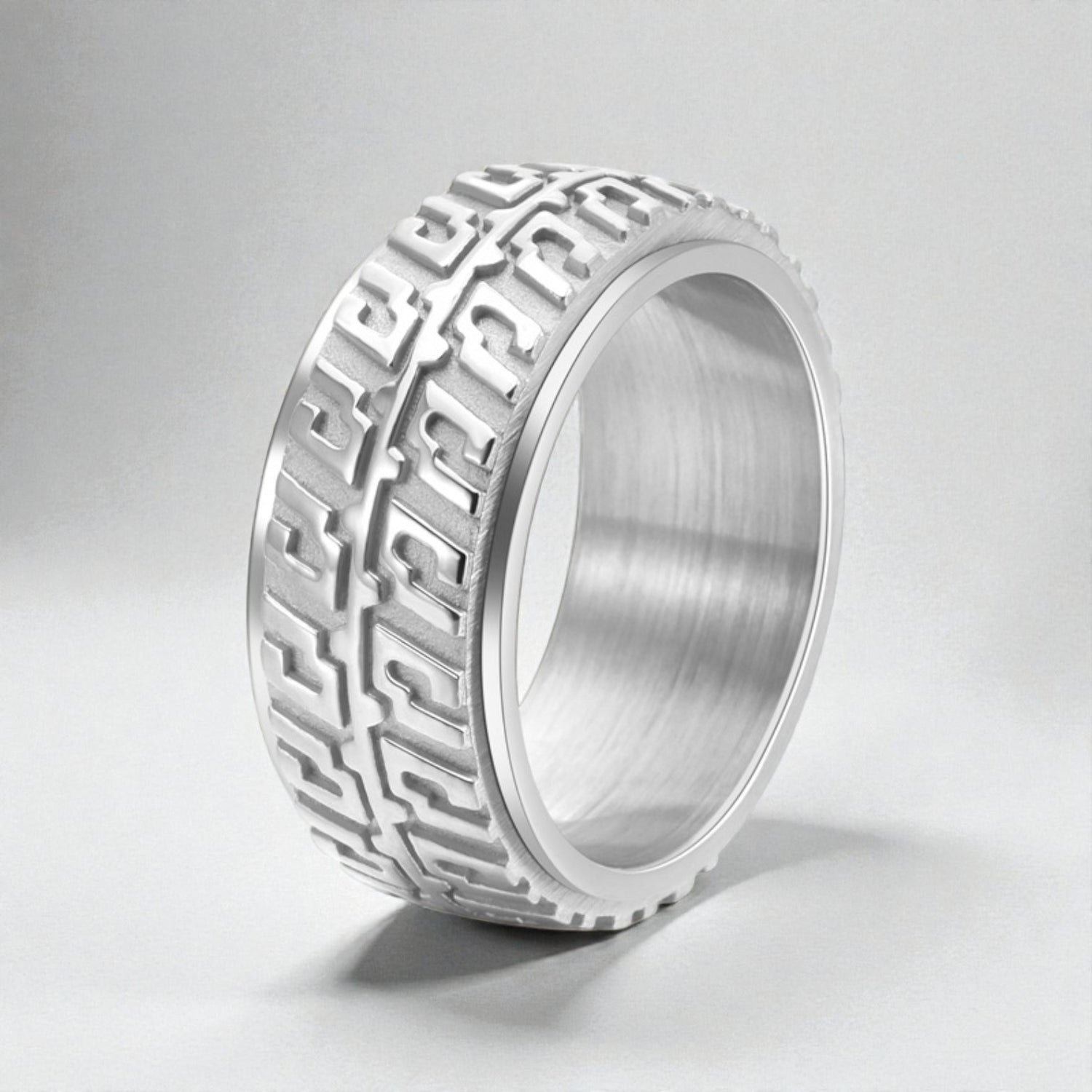 Anel Giratório em Aço Titânio