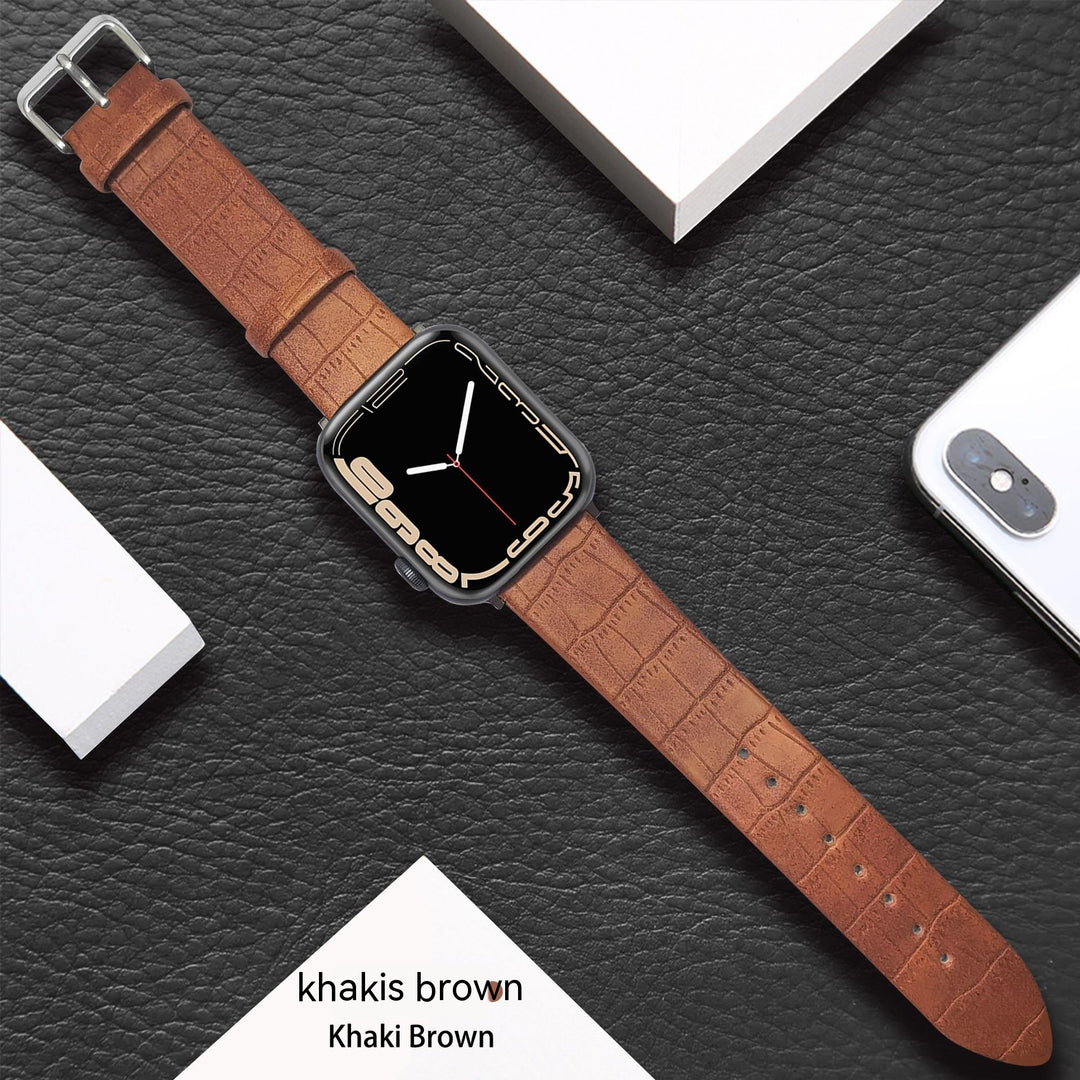 Bracelete de Couro para Apple Watch