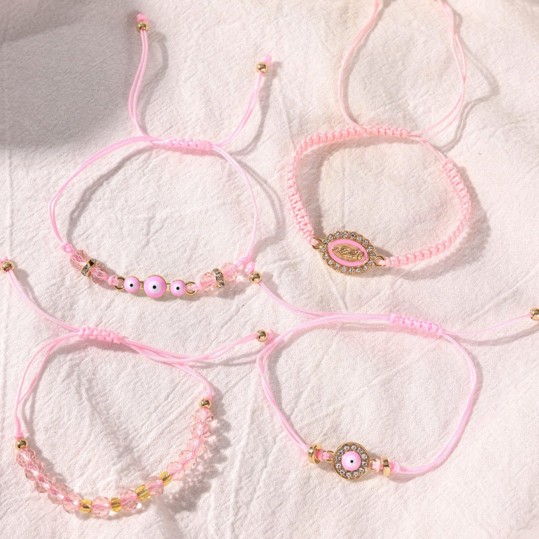 Conjunto de 4 Pulseiras Nossa Senhora