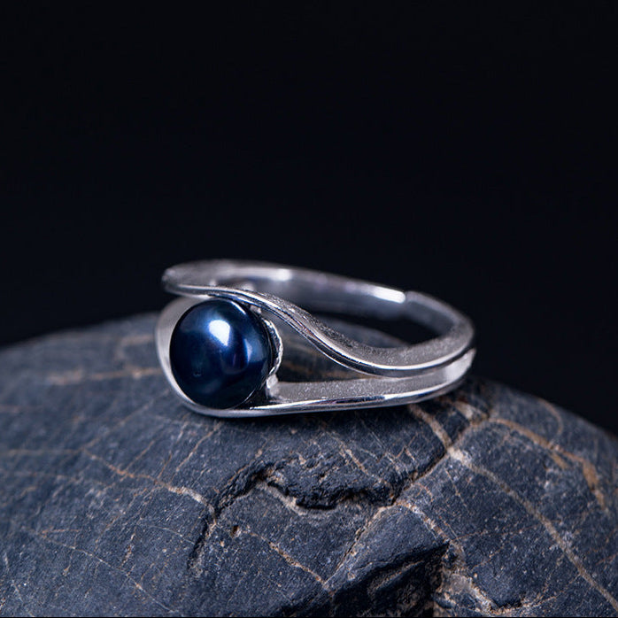 Anel Simples com Pérola