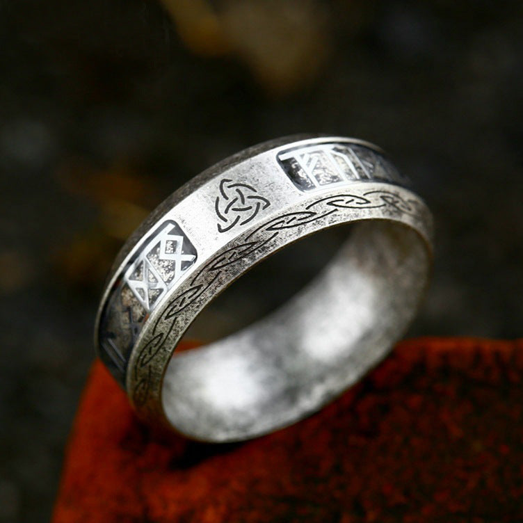 Anel em Aço Titânio