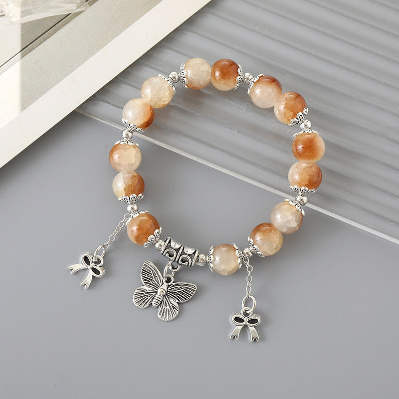 Crystal Butterfly Bracelet