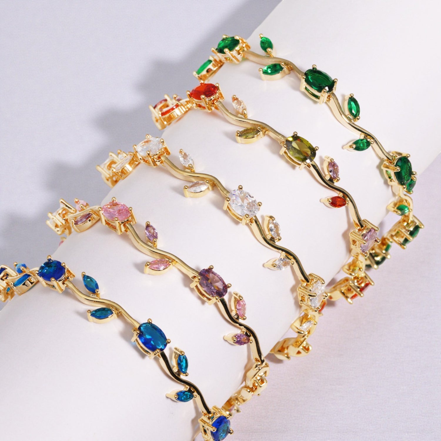 Pulseira Encanto Botânico em Zircónias