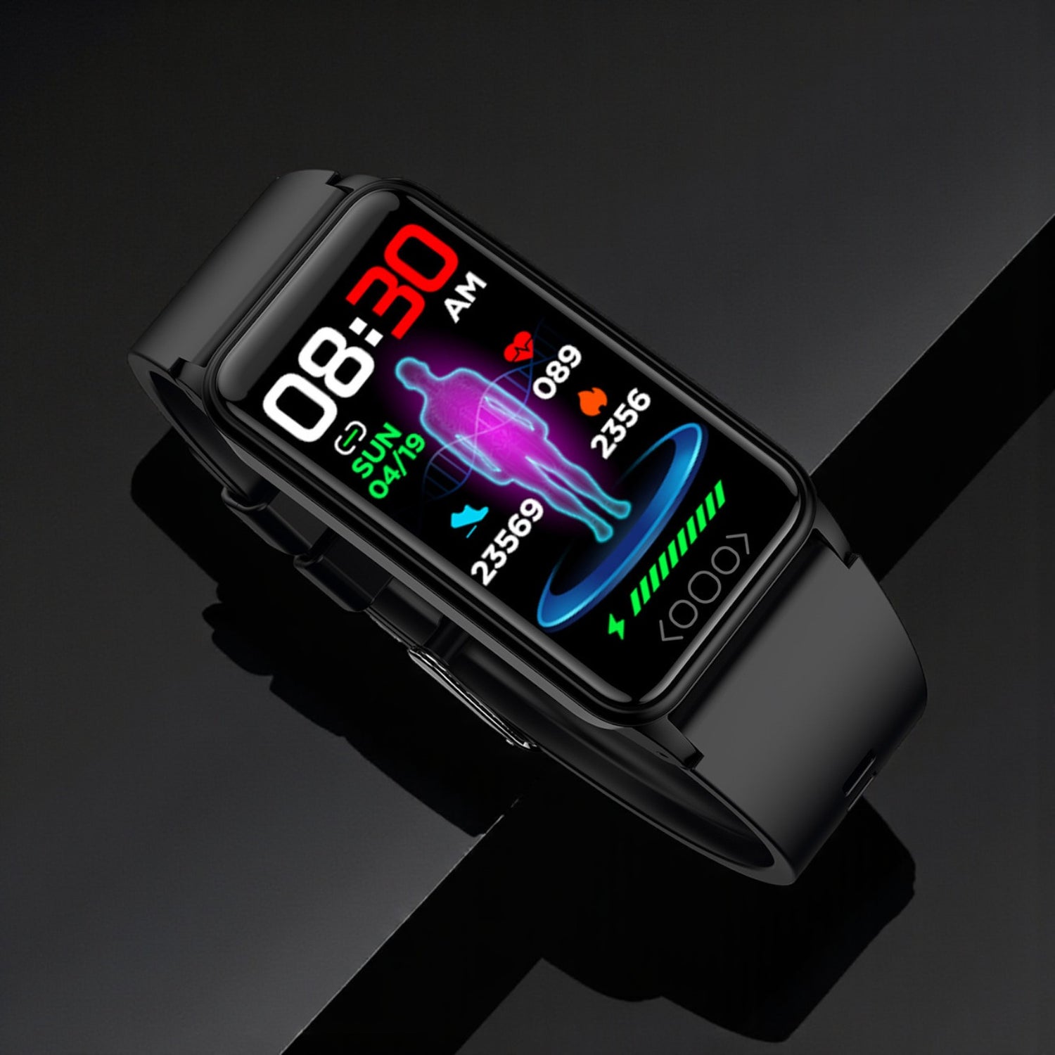 Smartwatch Premium com Monitorização Dinâmica do Ritmo Cardíaco