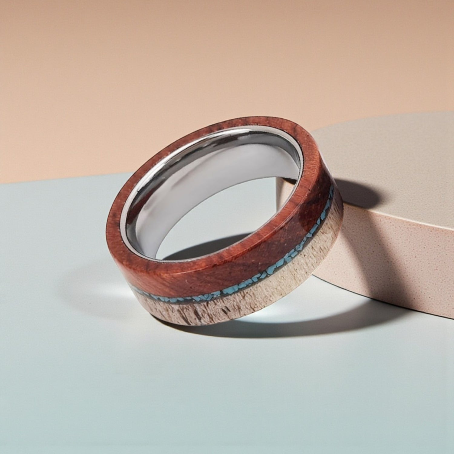 Anel em Aço de Tungsténio