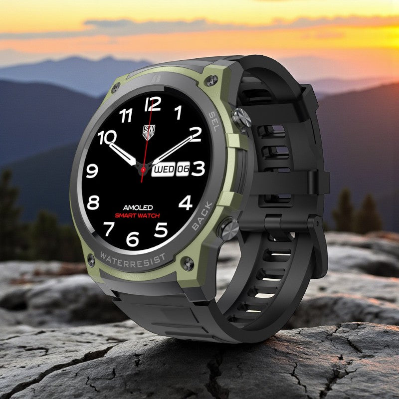 Smartwatch Sports Premium com Chamadas e Controlo de Saúde