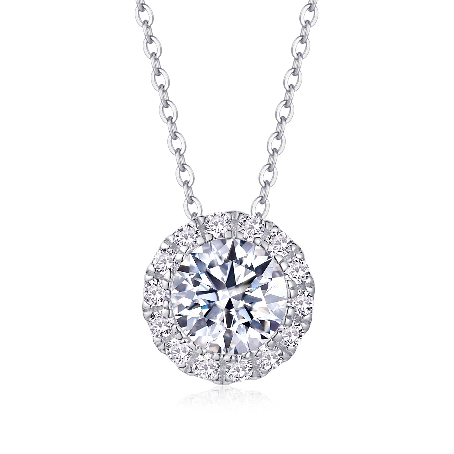 Colar Legend of the Starry Night em Prata 925 com Moissanite
