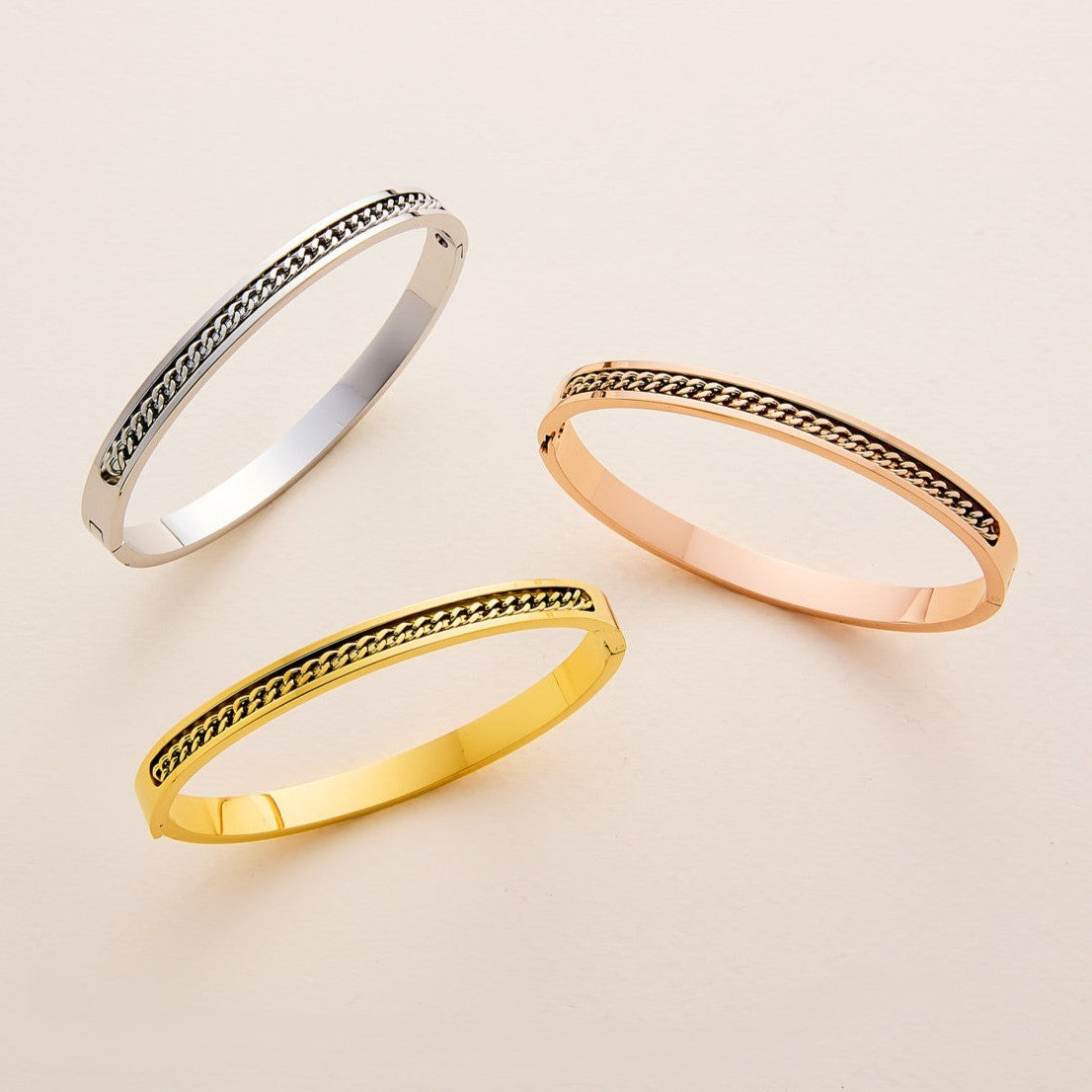 Pulseira em Aço Inoxidável