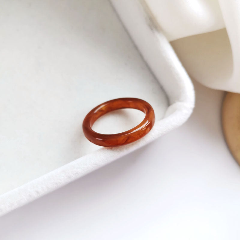 Anillo minimalista